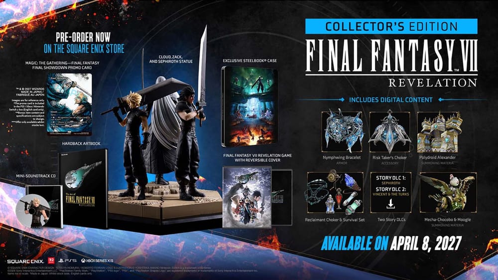 Final Fantasy VII Revelation Collector's Edition